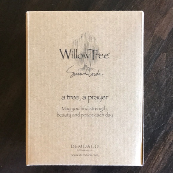 Willow Tree BOX for "a tree, a prayer"